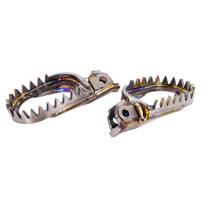 JXR PRO Titanium Footpegs for Surron Light Bee