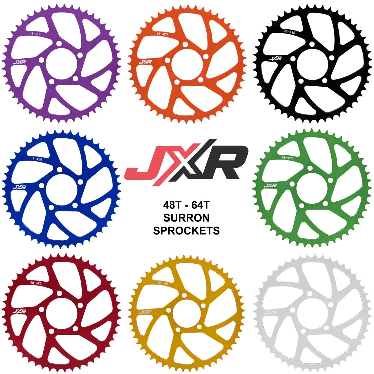 JXR Rear Sprockets